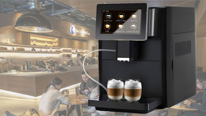 HMI Display Project for Smart Coffee Machine - 800x480