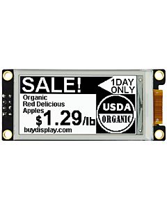 Black 2.13 inch e-Paper Display Module for Arduino,Raspberry Pi 