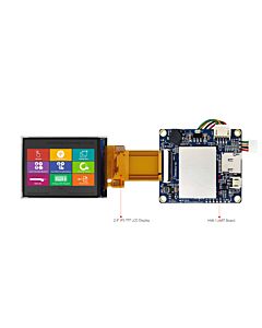 2.4 inch 480x640 Bar Type HMI Display Intelligent Smart UART TFT LCD