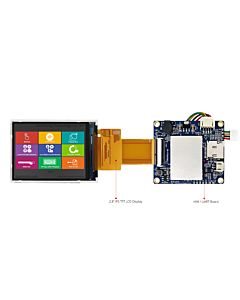 2.8 inch 480x640 Bar Type HMI Display Intelligent Smart UART TFT LCD