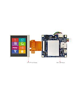 2英寸方形HMI显示器480x360智能UART TFT LCD