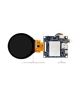 2.1 inch 480x480 HMI Intelligent Smart UART SPI Round  Capacitive Touch Display