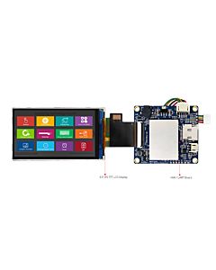 360x640条形HMI 3.0英寸智能显示智能UART TFT LCD