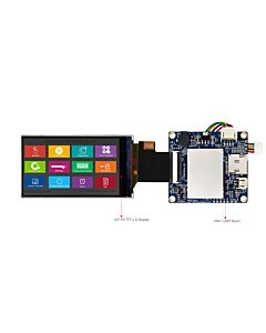 480x854条形HMI 3.0英寸智能显示智能UART TFT LCD