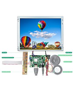 8.0 Inch LCD Module Lvds 40 Pin Connector TFT Display 1024X768 High  Resolution Screen LED Backlight Panel Driver - China TFT Screen and TFT LCD  price