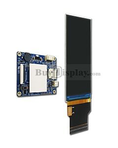 376x960条形HMI 2.86英寸智能显示智能UART TFT LCD