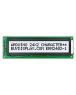 3.3V-5V Display 24x2 Character LCD Module,KS0066,Black on White