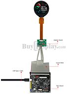 Testing Board for 0.96" OLED Display Module