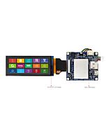 3.4 inch 412x960 Bar Type HMI Display Intelligent Smart UART TFT LCD