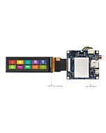 2.99 inch 268x800 Bar Type HMI Display Intelligent Smart UART TFT LCD