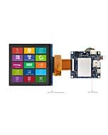 3.95 inch 720x720 Square HMI Display Intelligent Smart UART TFT LCD