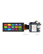 3.99 inch 400x960 Bar Type HMI Display Intelligent Smart UART TFT LCD