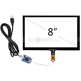 8 inch capacitive touch screen